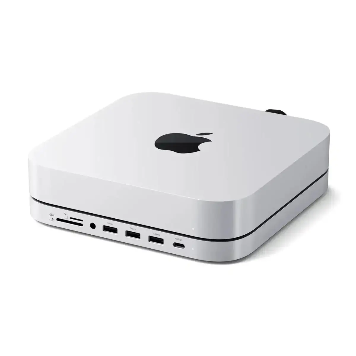 Satechi - Stand & Hub For Mac Mini / Studio With Nvme Ssd Enclosure 1