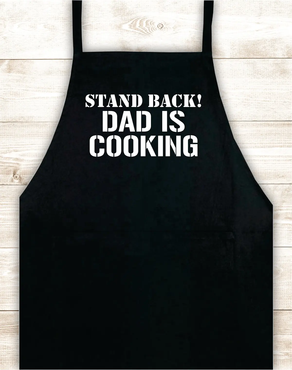 Stand Back Dad Is Cooking Apron Kitchen Cook Grill Bake Bbq Barbeque Chef Men Women Mom Dad Family Food Gift Funny 1