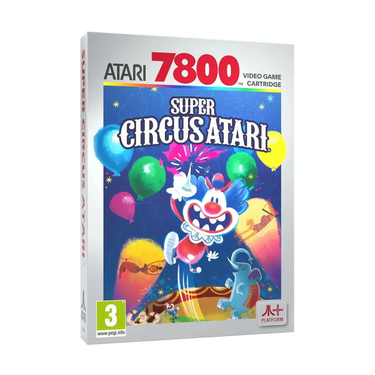 Atari - Super Circus Atari 7800 - Gra Na Konsolę Atari 1