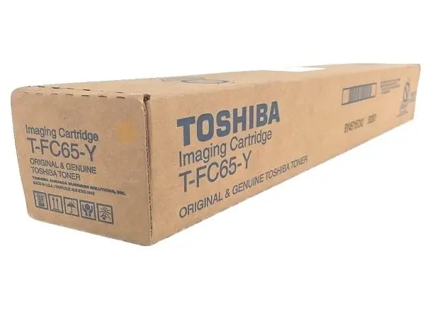 Oem Toshiba T-Fc65-Y Yellow Toner Cartridge 1