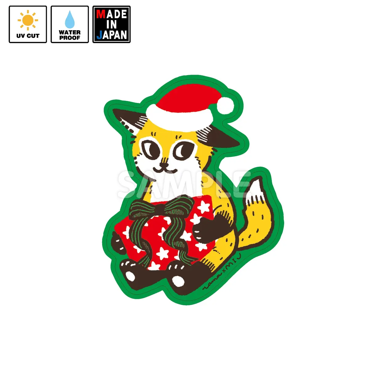 Tama019　ステッカー　Tama　クリスマス 1
