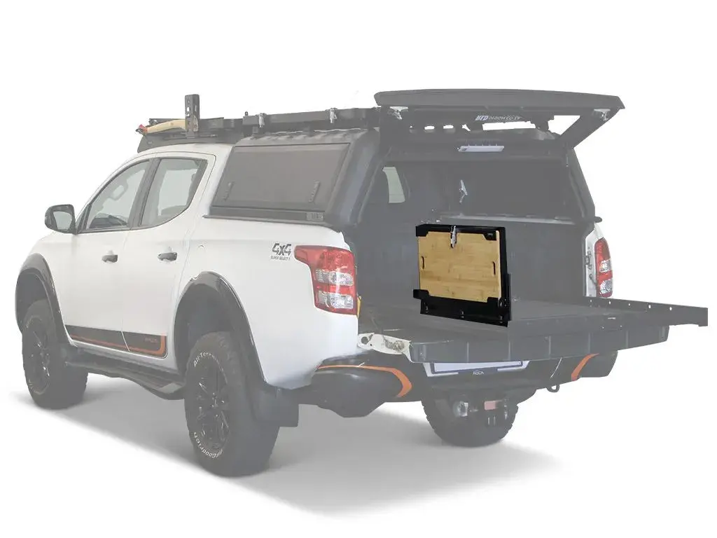 Front Runner Drop-Down Table Kit With Load Bed Cargo Slide 1