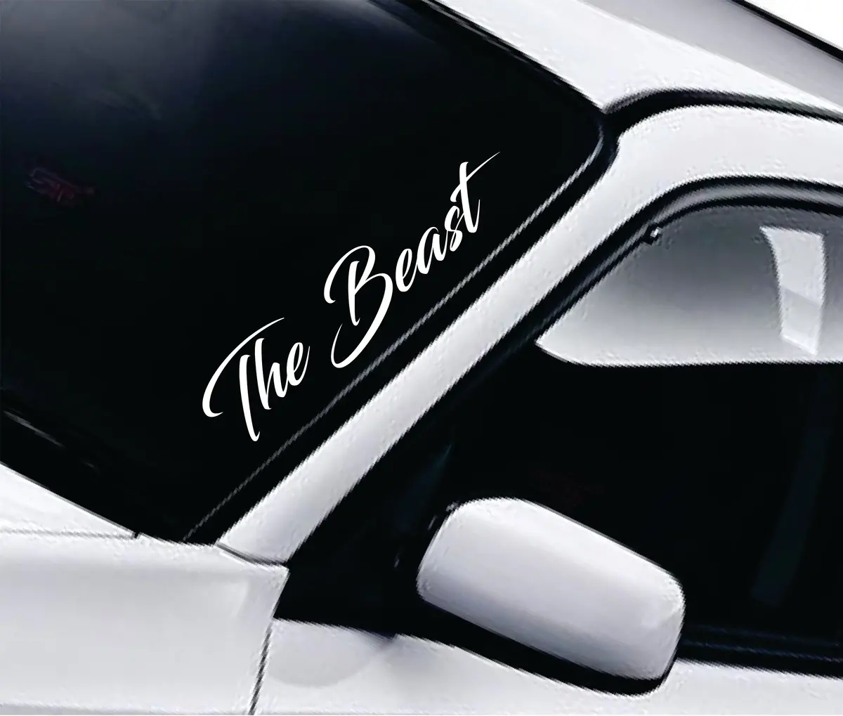 The Beast Car Decal Truck Window Windshield Banner Jdm Sticker Vinyl Quote Funny Sadboyz Racing Club Meets 1