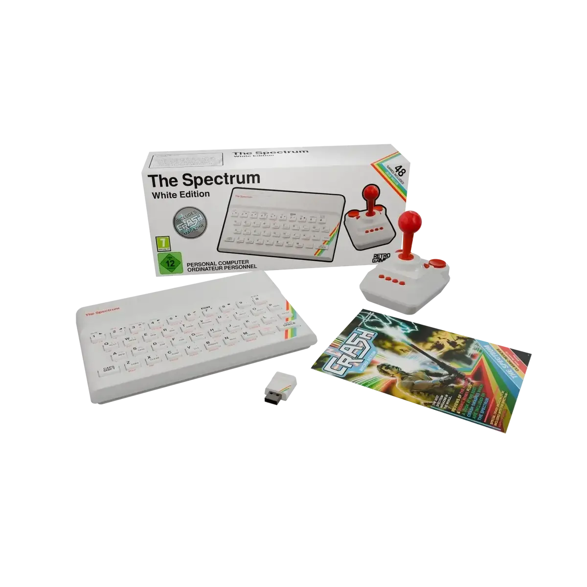 Retro Games - The Spectrum White Edition - Zestaw Z Retro Konsolą 1