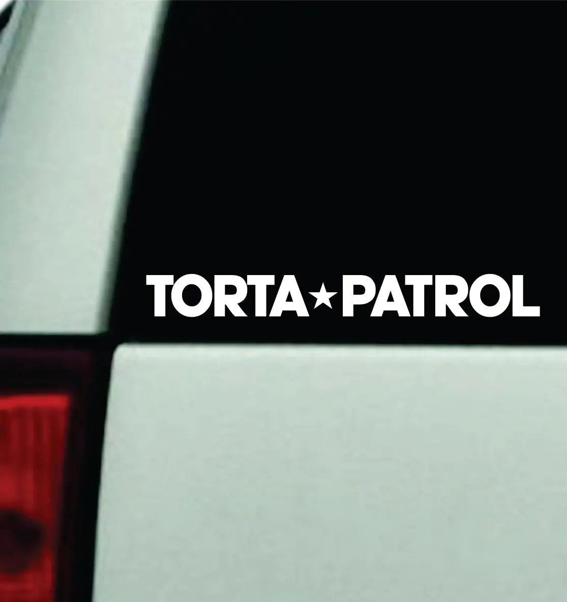 Torta Patrol V3 Car Decal Truck Mirror Window Windshield Bumper Sticker Men Girls Funny Meme Spanish Mexican 1