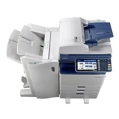 Toshiba E-Studio 3555C 3555 Color Copier With Finisher Repossessed 1
