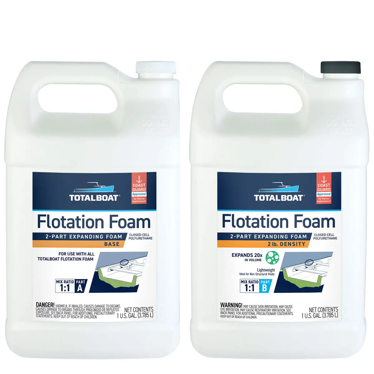 2-Part Polyurethane Marine Flotation Foam 2