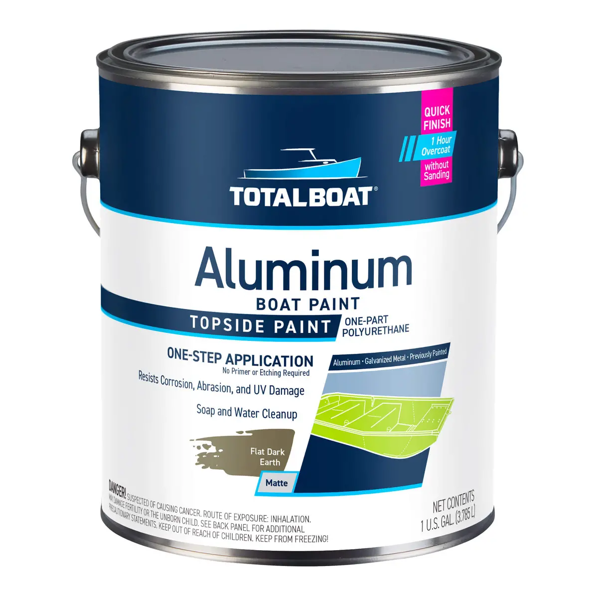 Aluminum Boat Topside Paint 1