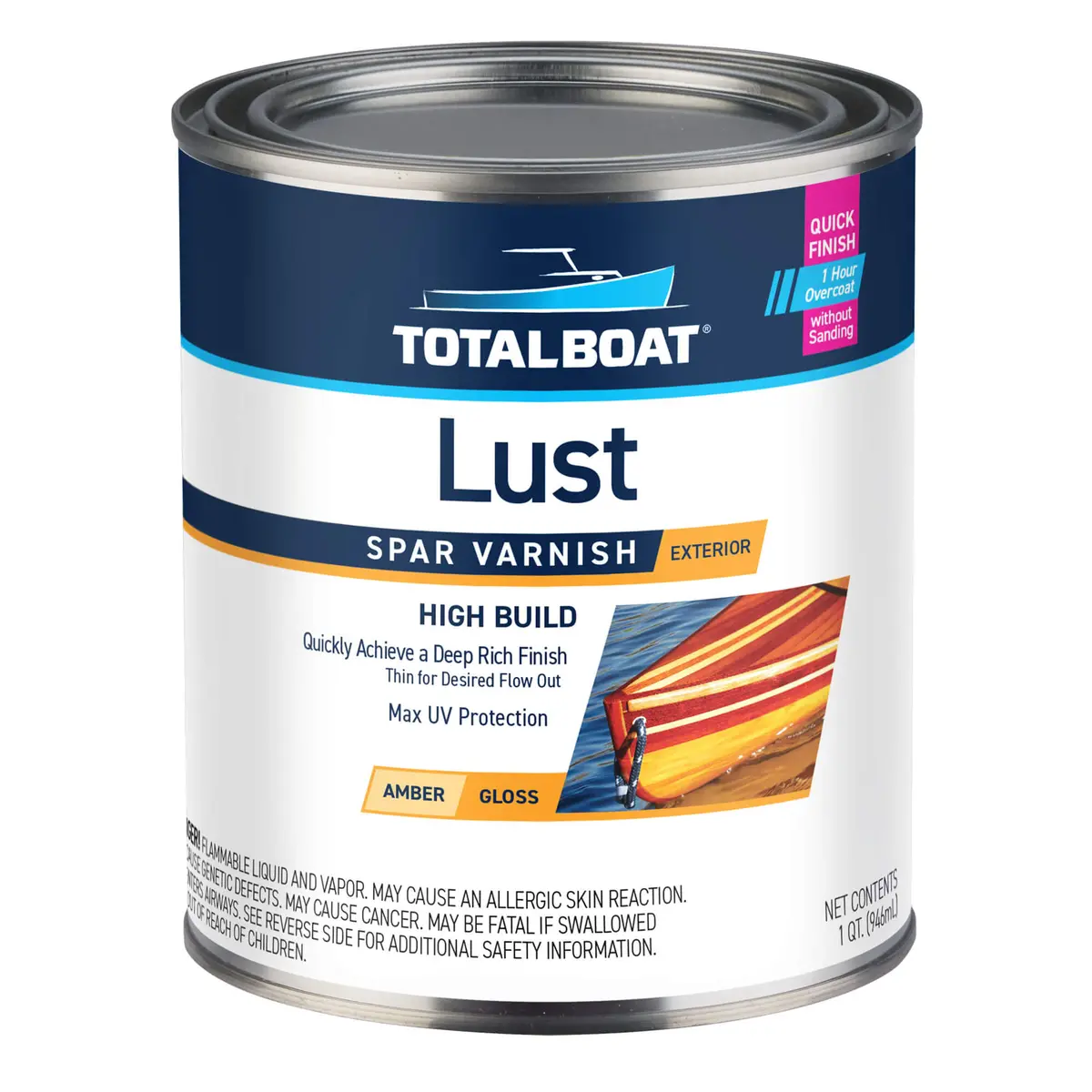 Lust Rapid Recoat Marine Spar Varnish 2