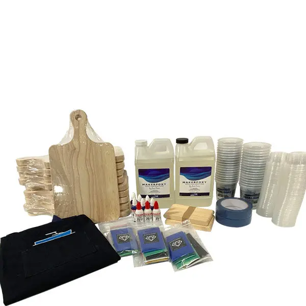 Makerpoxy Ocean Serving Board Class Kit 1
