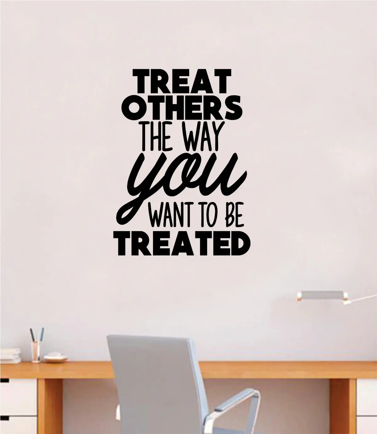 Treat Others Quote Wall Decal Sticker Vinyl Art Home Decor Bedroom Room Teen Kids Inspirational Motivational School Nursery 1