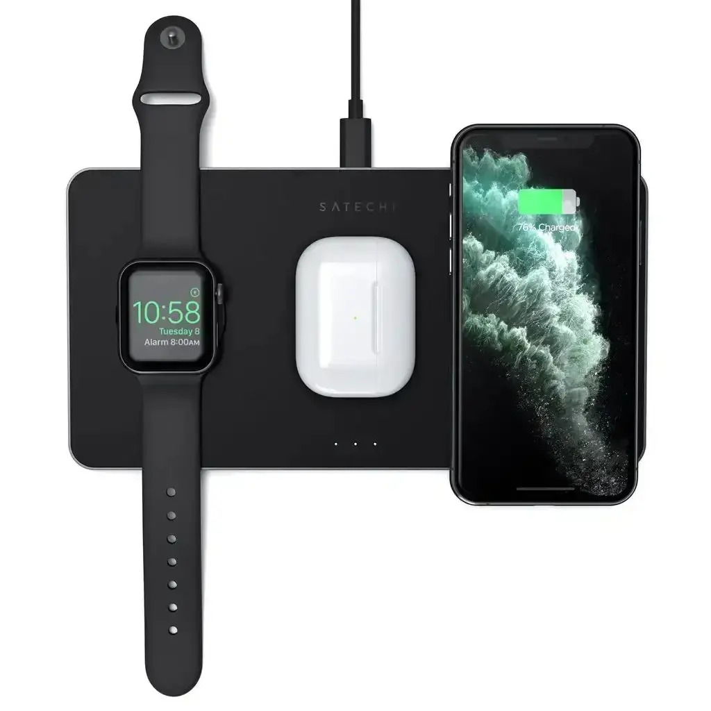 Satechi - Trio Wireless Charging Pad 1