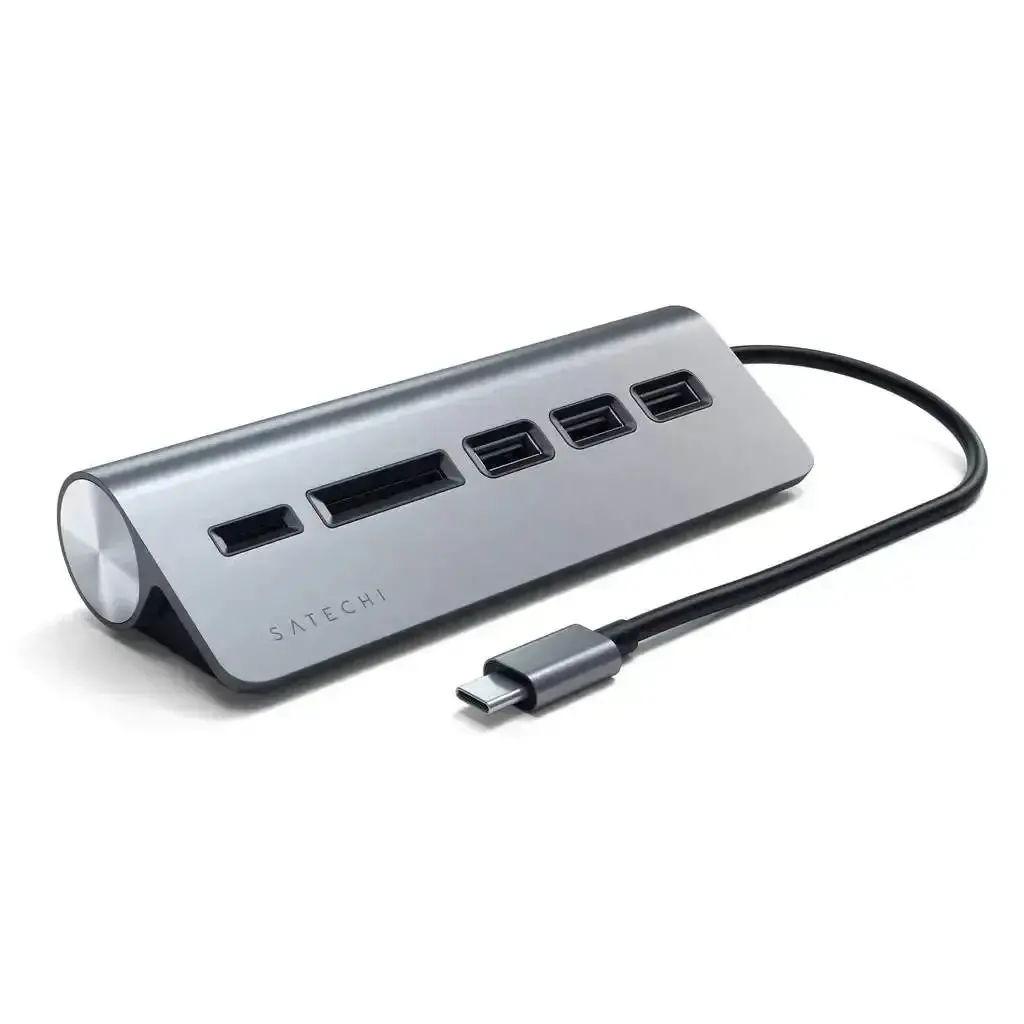 Satechi - Usb-C Combo Hub For Desktop - Imac Adapter 2