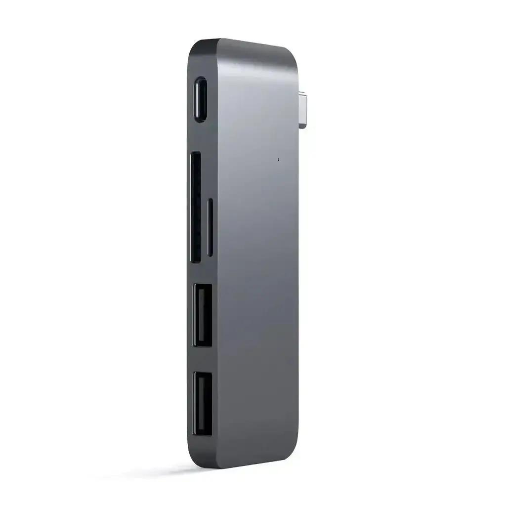 Satechi - Type-C Pass-Through Hub Usb Do Macbook 12" 1