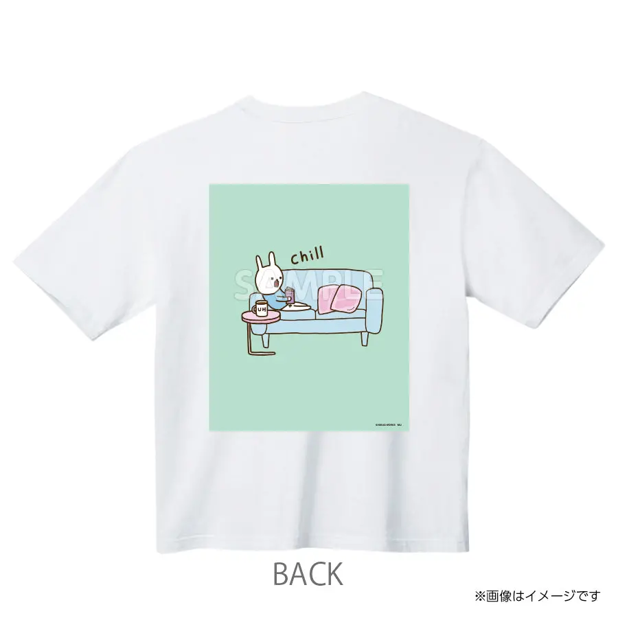Uh516tw　Tシャツ　ウサギのウー 1