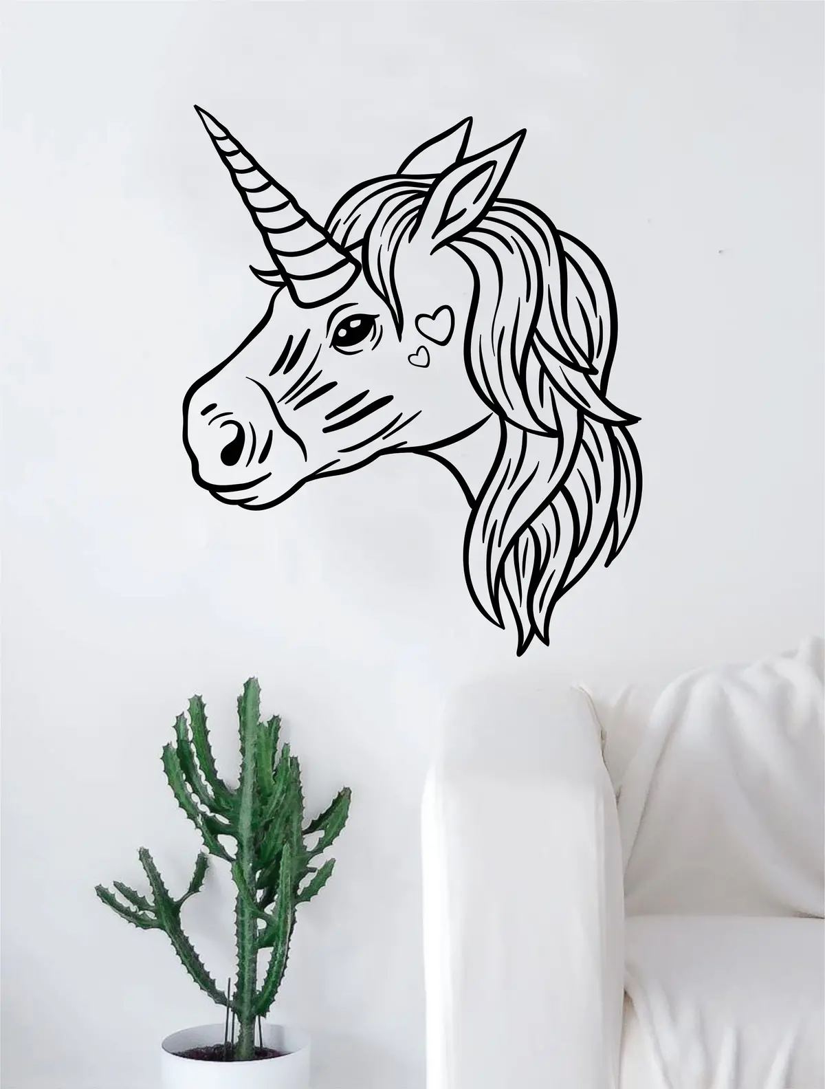 Unicorn V5 Wall Decal Sticker Vinyl Room Decor Decoration Art Bedroom Cute Magical Horse Girl Teen 1
