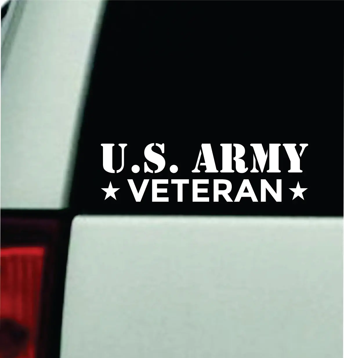 Us Army Veteran Car Decal Bumper Sticker Truck Mirror Window Windshield Girls Men Usa America 1