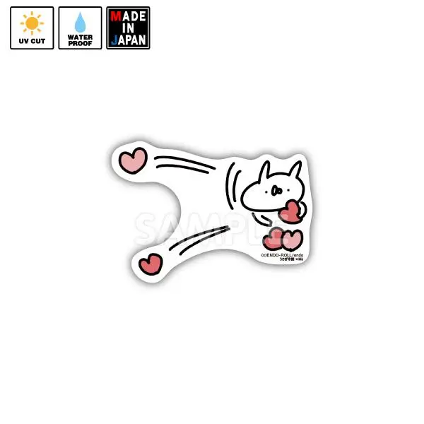 Usatei085　ステッカー　うさぎ帝国　ていこくみん 1