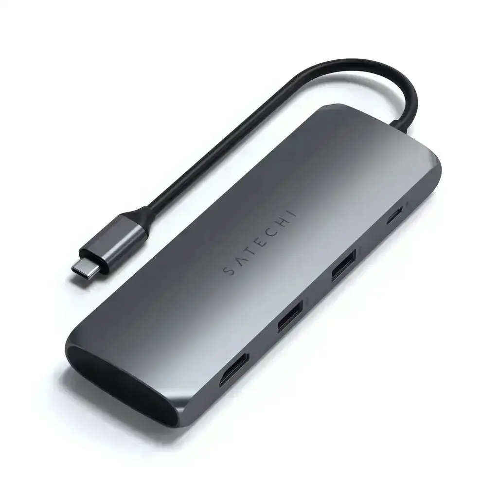 Satechi - Usb-C Hybrid Multiport Adapter Z Miejscem Na Zewnętrzny Dysk Ssd 1