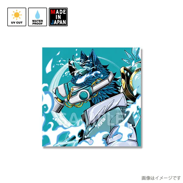 Waka008　ステッカー　Waka　Asagi 1