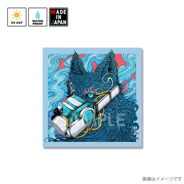 Waka009　ステッカー　Waka　Asagi 1