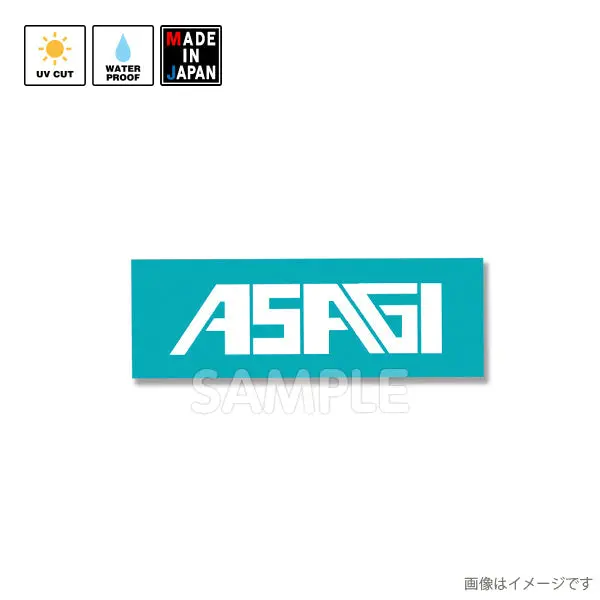 Waka011　ステッカー　Waka　Asagi 1