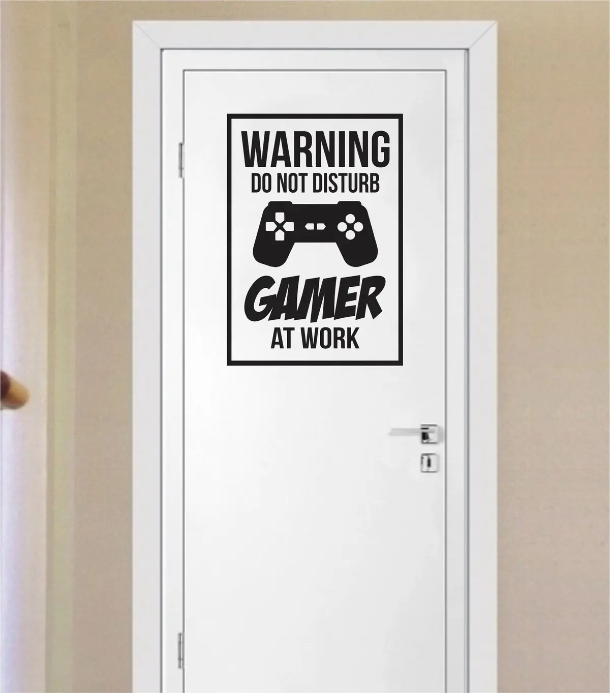 Gamer Do Not Disturb Warning Version 1 Game Gaming Decal Sticker Wall Vinyl Art Decor 1