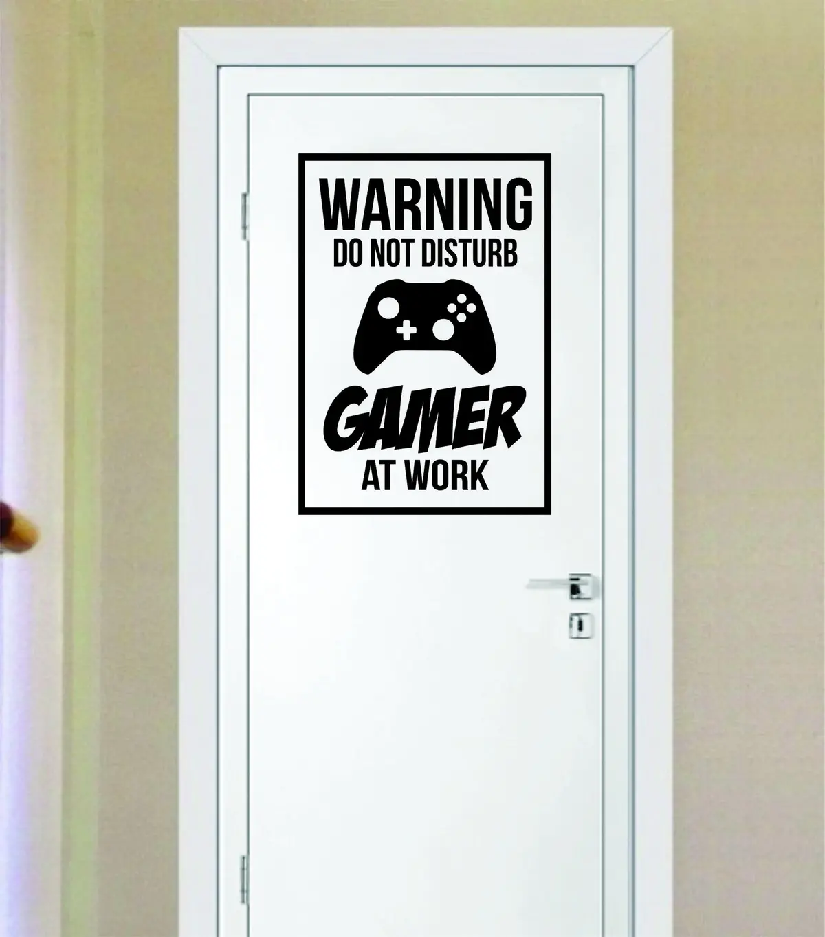 Gamer Do Not Disturb Warning Version 2 Game Gaming Decal Sticker Wall Vinyl Art Decor 1