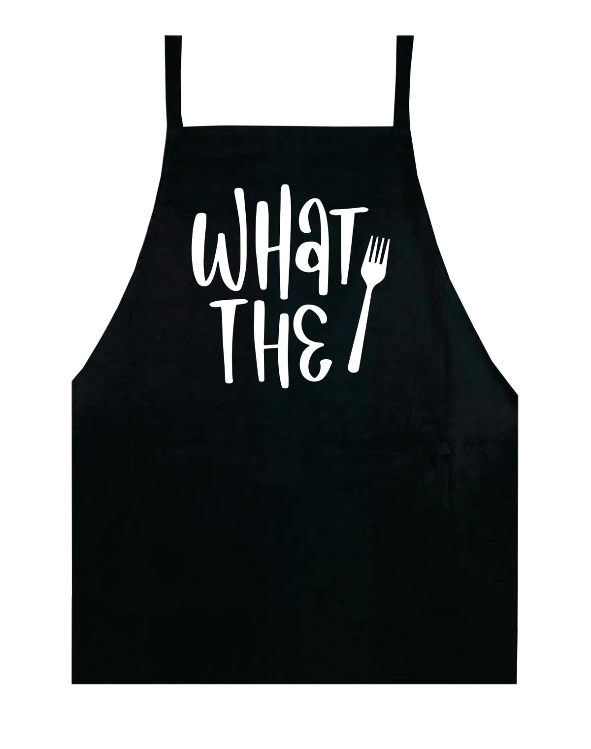 What The Fork Apron Kitchen Bbq Barbeque Cook Grill Chef Bake Food Funny Gift Men Girls Mom Dad Gift 1