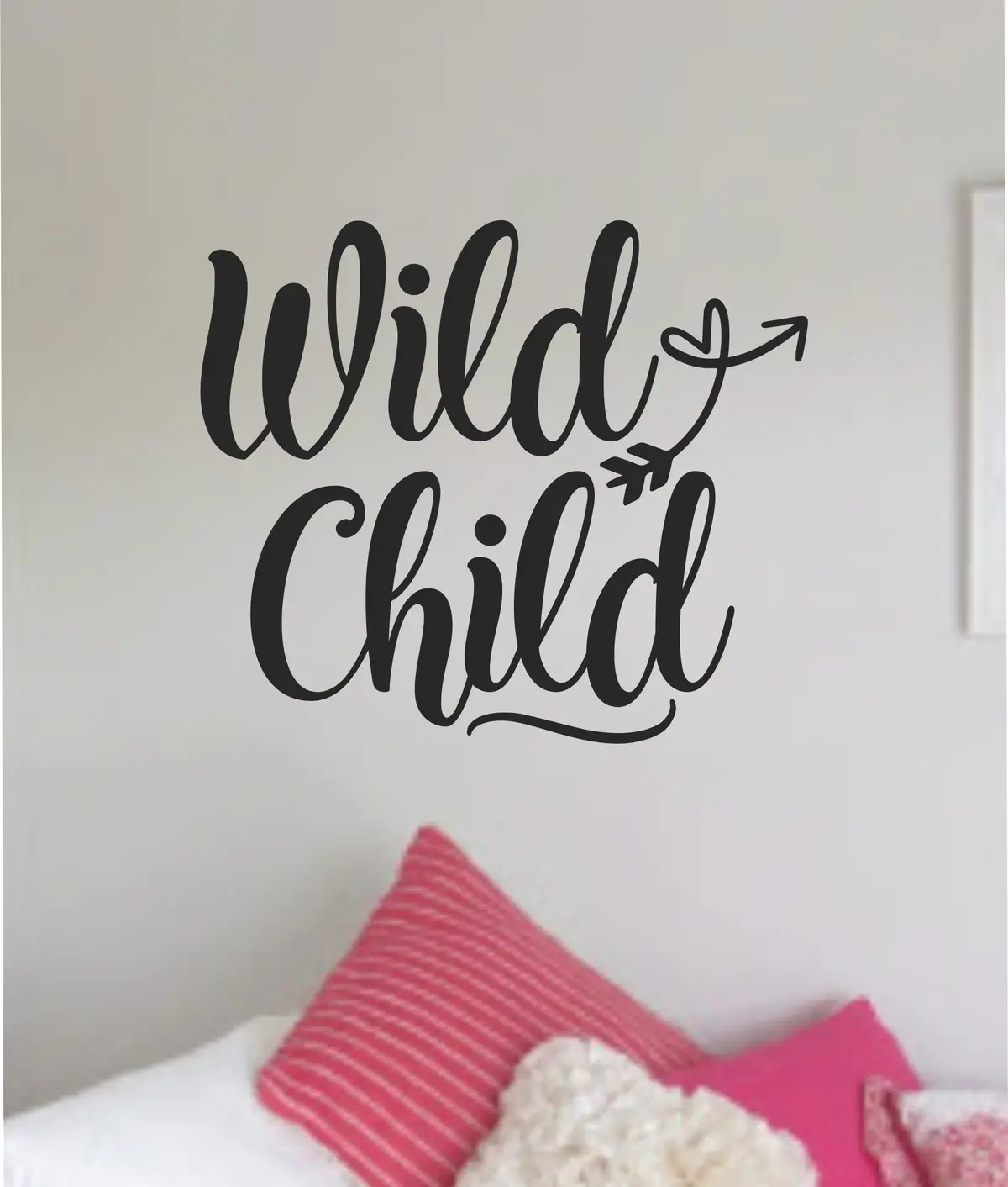 Wild Child V3 Quote Wall Decal Sticker Vinyl Art Decor Bedroom Room Boy Girl Teen Inspirational Motivational School Nursery Adventure Travel 1