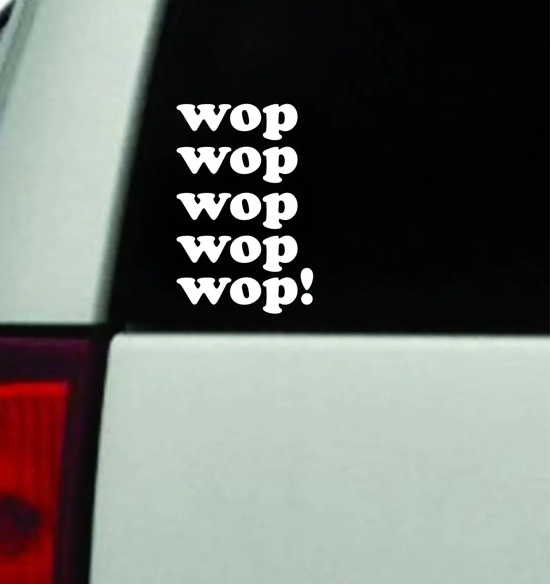 Wop V2 Car Decal Truck Mirror Window Windshield Jdm Bumper Sticker Vinyl Quote Men Girls Music Rap Kendrick Lamar They Not Like Us 1