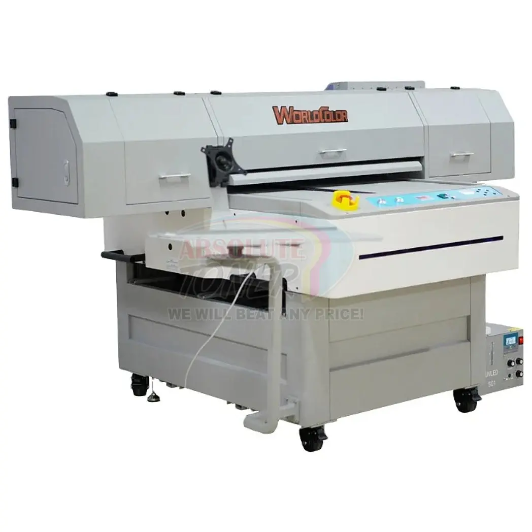 $395/Month - 2-In-1 Uv Flatbed X3 I3200 Epson High Rez Heads Audley Worldcolor (15Cm Max Height) / Uv Dtf Stick & Peel Stickers Printer - Audley Yinstar 35.43" X 23.62" Uv9060at - Direct Printing On Bottles, Cups, Glass & More. 1