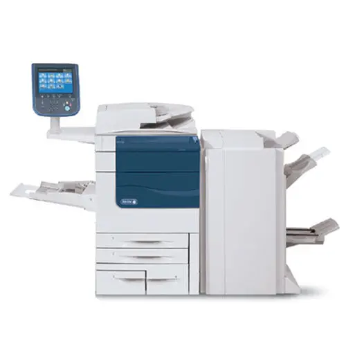 Xerox Color 560 Digital Production Printer Office Copier With Booklet Maker Finisher Repossessed Only 98K Pages Printed 1