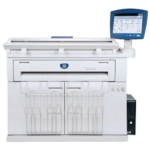 36" Xerox Wide Format 6605 Laser Multifunctional Engineering Digital Plan Printer B/W Print Colour Scan Demo Unit Only 14K Square Foot On Meter 1