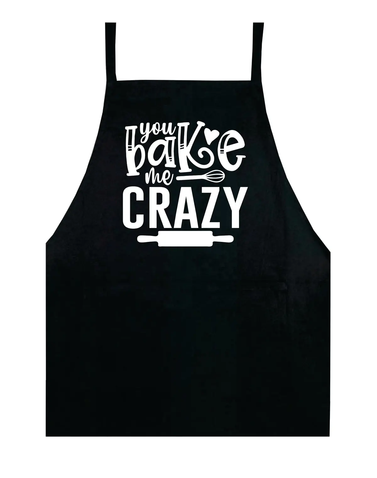You Bake Me Crazy Kitchen Apron Bbq Barbeque Cook Grill Chef Bake Food Funny Gift Men Girls Mom Dad Gift 1