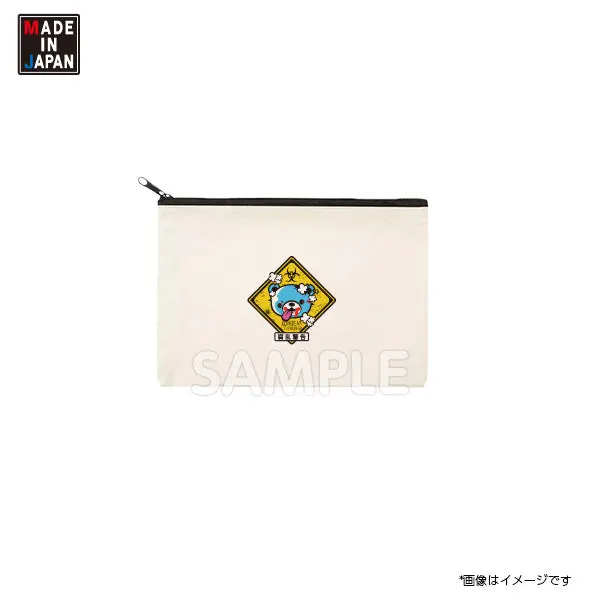 Zomb509pu　キャンバスポーチ　Zombear　ゾンベア 1