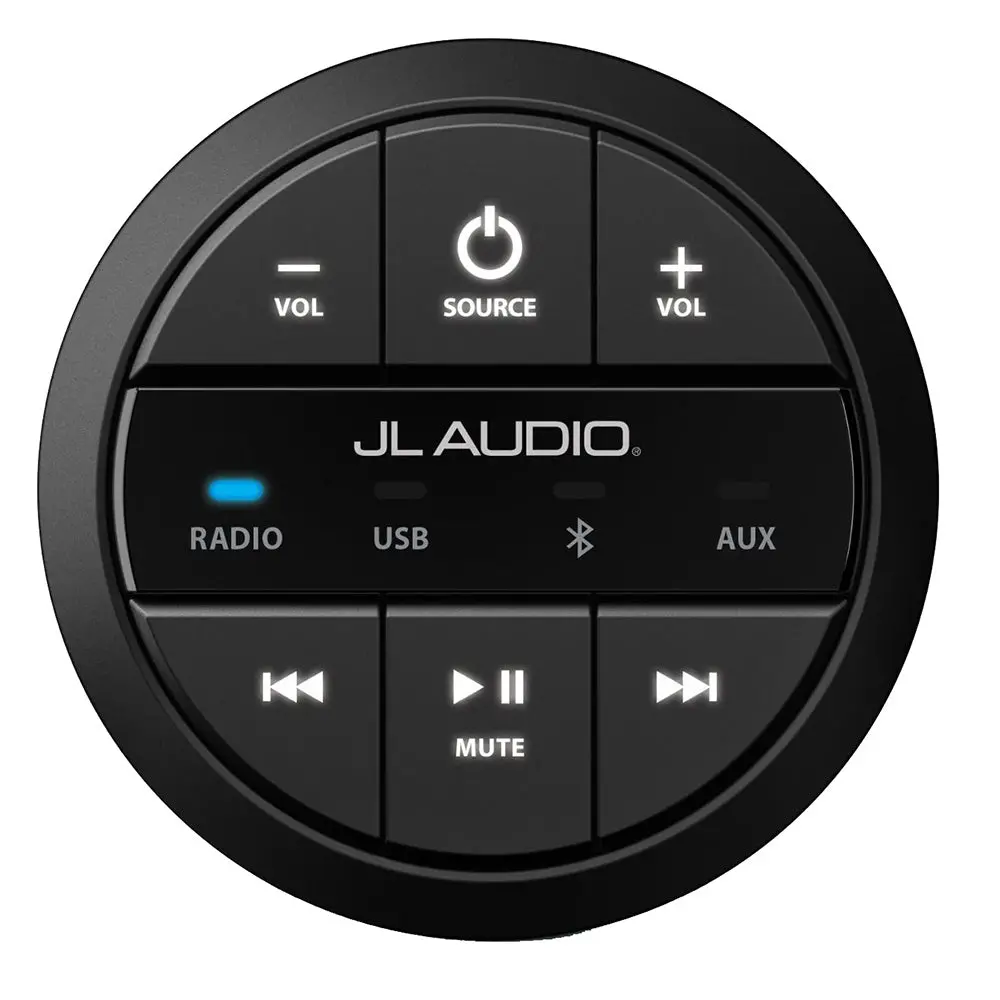 Jl Audio Mmr-20-Be Round Wired Remote F/Mediamaster [010-03131-00] 1