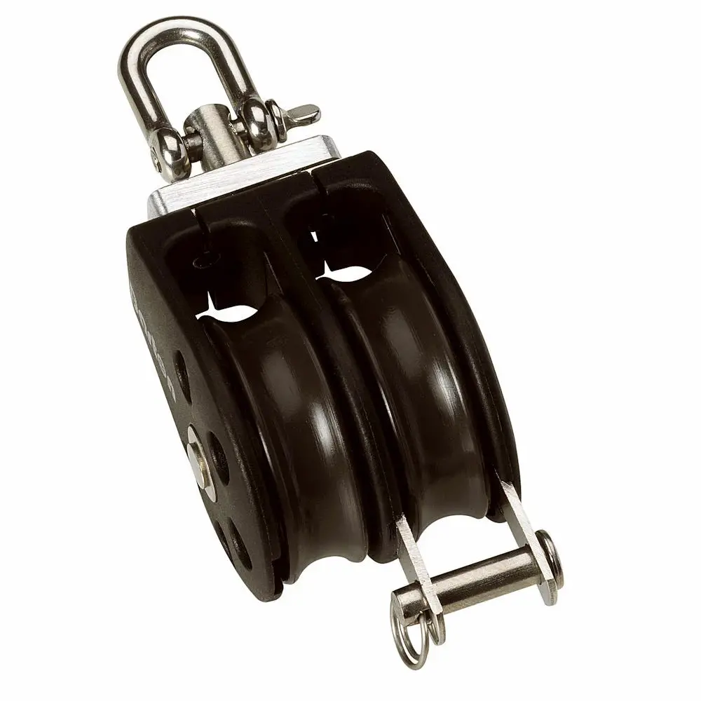 Barton Size 5 54Mm Plain Bearing Pulley Block Double Swivel  Becket [N05231] 1