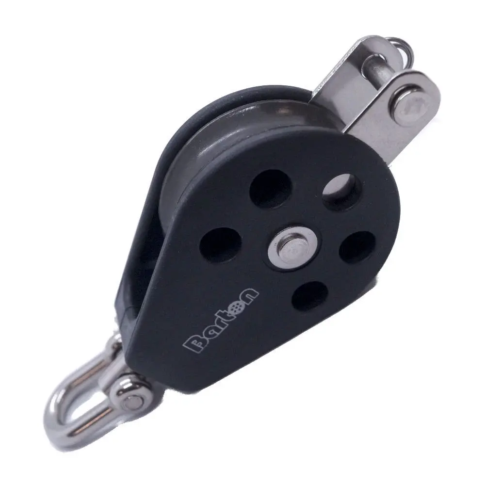 Barton Size 3 45Mm Plain Bearing Pulley Block Single Swivel  Becket [N03131] 1
