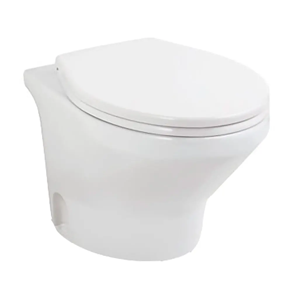 Thetford Compass Touch Toilet - Low, White, 24V [T-Com024pw/Tsft/Na] 1