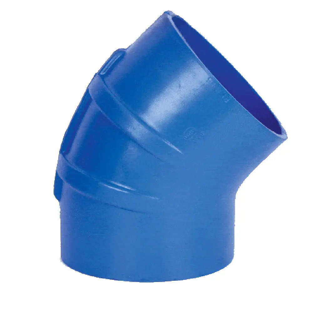 Trident Marine 5" Id 45 Degree Blue Silicon Wet Exhaust Elbow [240V5000-S/S] 1