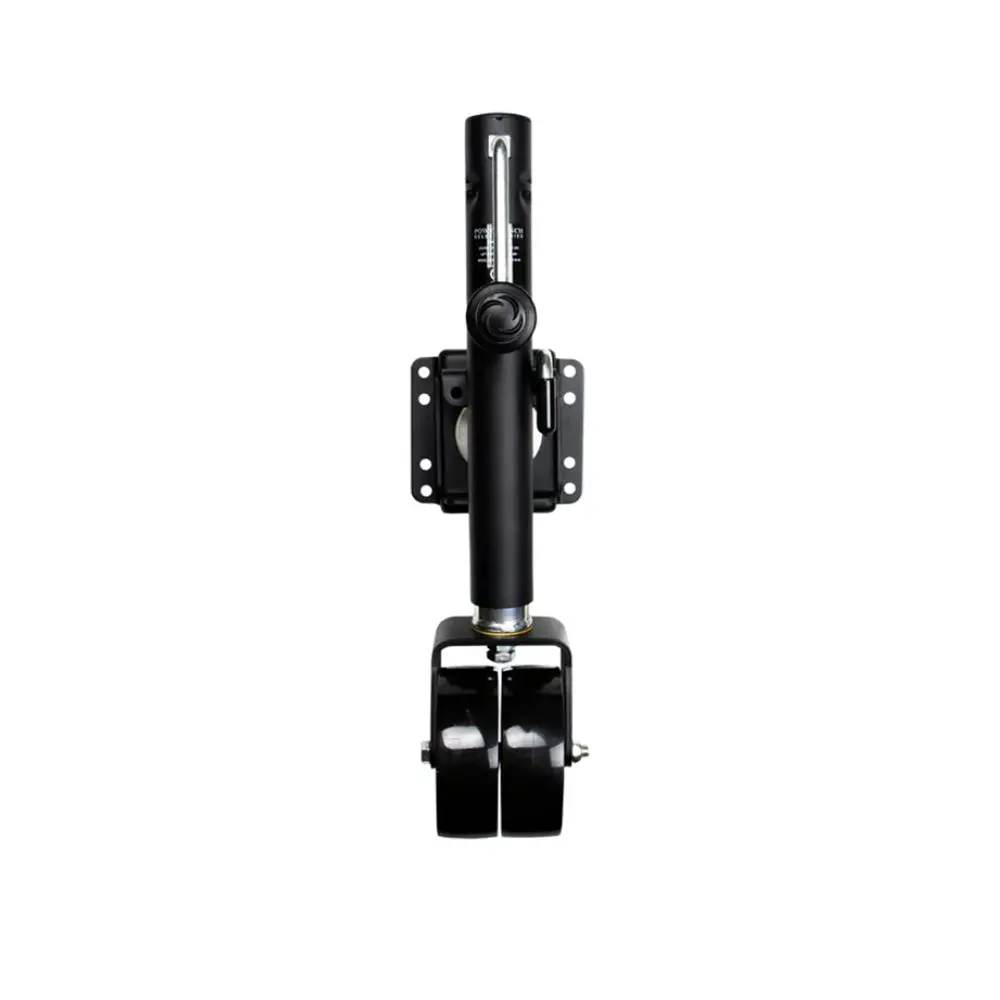 Powerwinch Select Series Jack - 1500Lb, Bolt-On, Double Wheel, Carbon Black [21400-J-1500-B2-B-R] 1