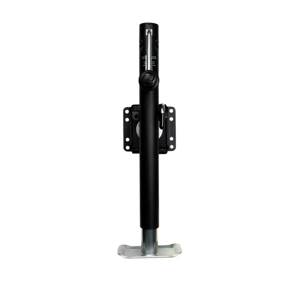 Powerwinch Select Series Jack - 2500Lb, Weld-On, Flat Plate, Carbon Black [21400-J-2500-Wf-B-R] 1
