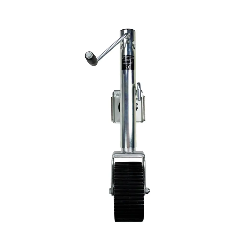 Powerwinch Utility Series Jack - 1500Lb, Bolt-On, Single Wheel Wide, Zinc [21500-J-1500-B1w-Z-R] 1