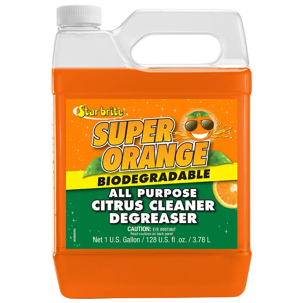 Star Brite Super Orange All Purpose Citrus Cleaner Degreaser - 1 Gallon [94200] 1