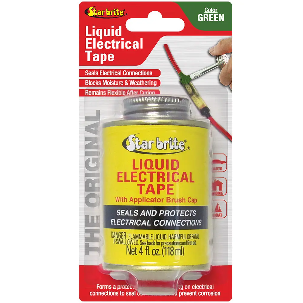 Star Brite Liquid Electrical Tape - Green - 4 Oz [84106] 1