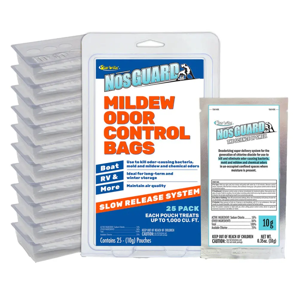 Star Brite Nosguard Mildew Odor Control Bags Slow Release System *25-Pack [89924] 1