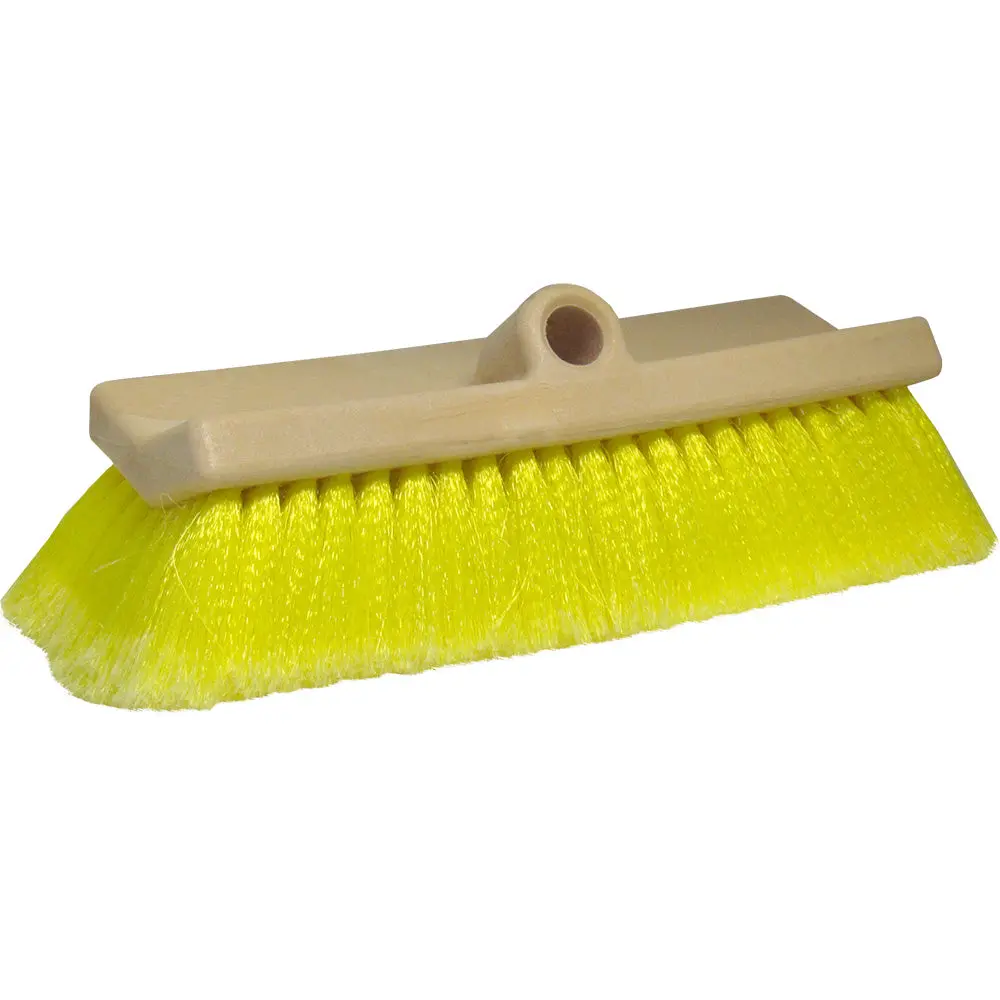 Star Brite 10" Bi-Level Boat Brush - Soft Yellow Bristles [40014] 1