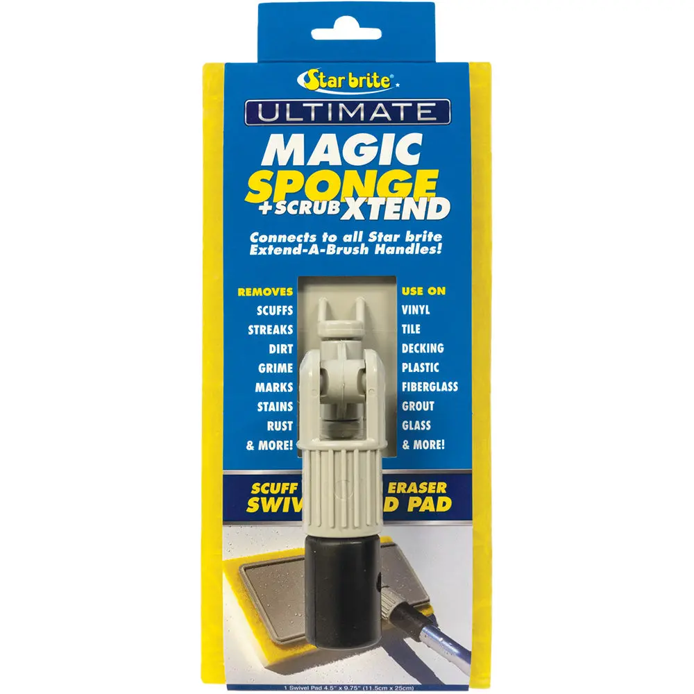 Star Brite Magic Sponge + Scrub Xtend W/Flex Head F/Pool, Rv, Boat [41010] 1