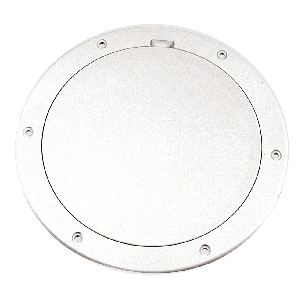 Beckson 6" Smooth Center Pry-Out Deck Plate - White [Dp61-W] 1